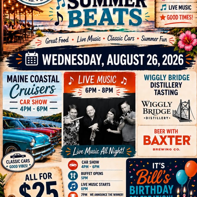 Summer Eats + Summer Beats 8.26.26